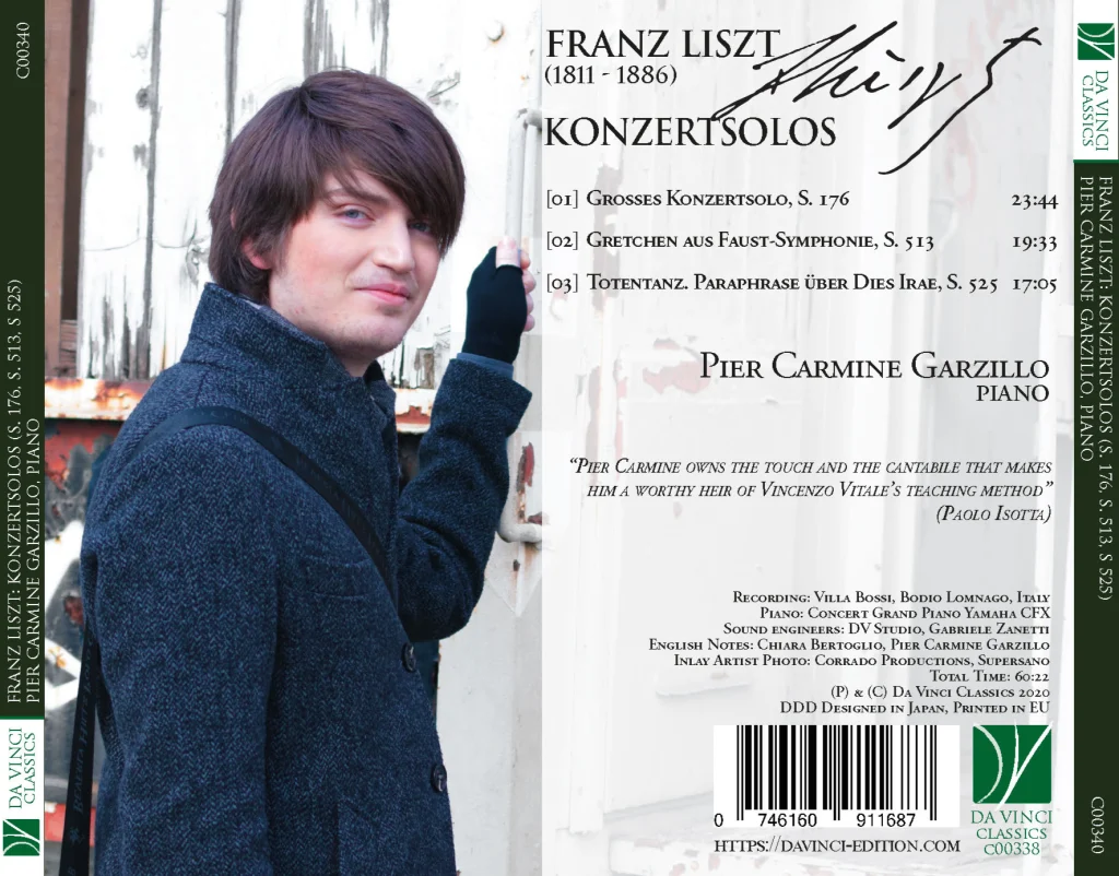 Pianist Pier Carmine Garzillo